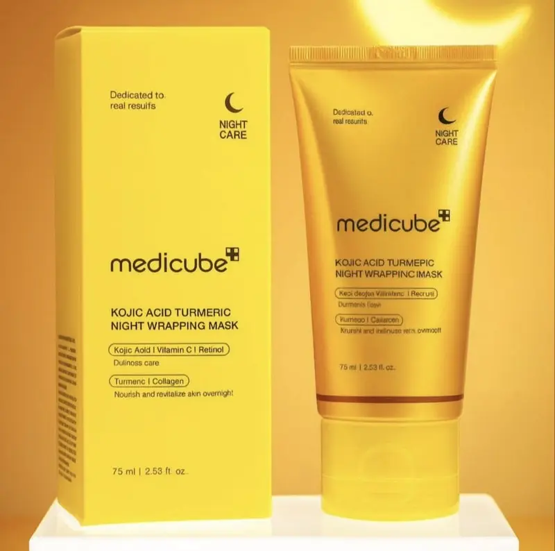 MEDICUBE TURMERIC NIGHT MASK